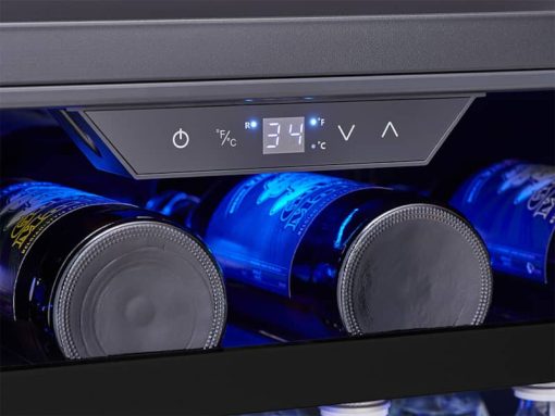 Zephyr Presrv 24" Stainless Steel Outdoor Single Zone Beverage Cooler - Image 7