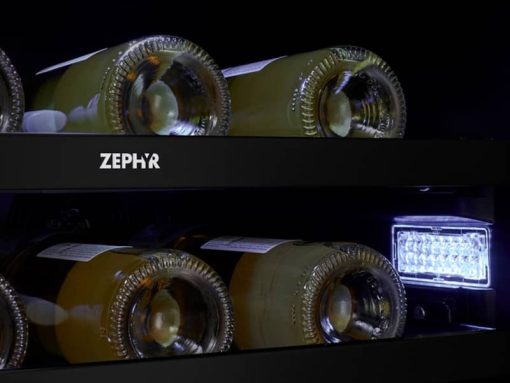 Zephyr 24" Custom Frame Dual Zone Wine Cooler - Image 7