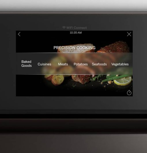 GE Profile Series 30" Black Stainless Built-In Convection Double Wall Oven - Image 7