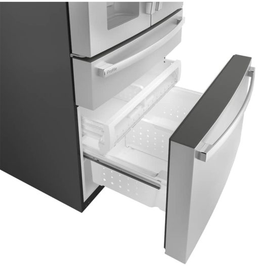 GE Profile 27.9 Cu. Ft. Fingerprint Resistant Stainless Steel Smart 4Door French-Door Refrigerator With Door In Door - - Image 7
