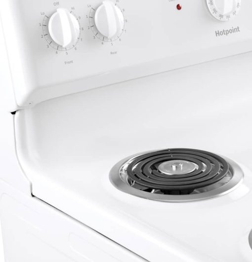 GE Hotpoint 30" White Freestanding Electric Range - Image 7