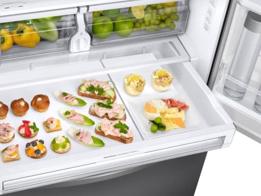Samsung ADA 28 Cu. Ft. Fingerprint Resistant Stainless Steel 3-Door French Door Refrigerator With CoolSelect Pantry - Image 7