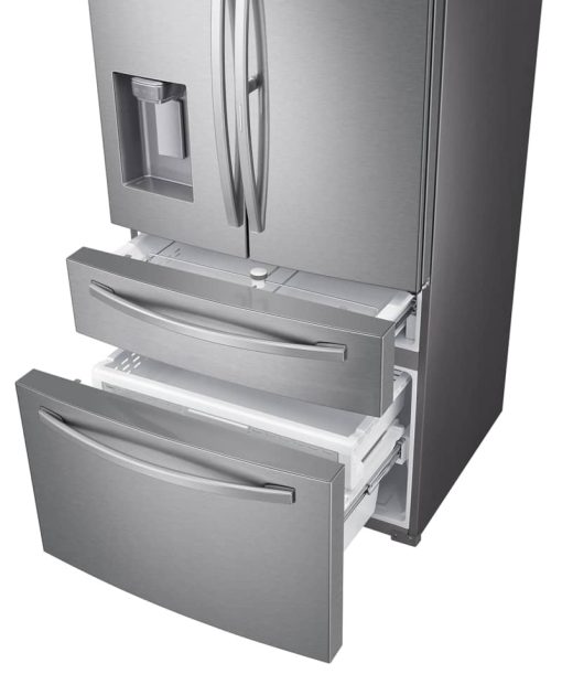 Samsung 28 Cu. Ft. Fingerprint Resistant Stainless Steel Food Showcase 4Door French Door Refrigerator - - Image 7