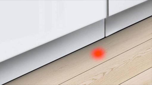 Bosch 500 Series 24" White Recessed Handle Dishwasher - Image 8