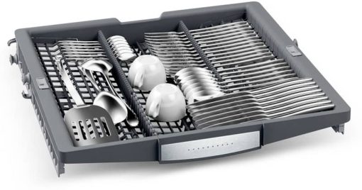 Bosch 800 Series 24" Black Stainless Steel Pocket Handle Dishwasher - Image 8