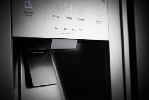 LG SIGNATURE ADA 23 Cu. Ft. Textured Steel Smart Wi-Fi InstaView Door-In-Door Counter-Depth Refrigerator - Image 9