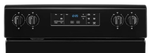 Whirlpool 5.3 Cu. Ft. Black Electric Range With Frozen Bake Technology - Image 7