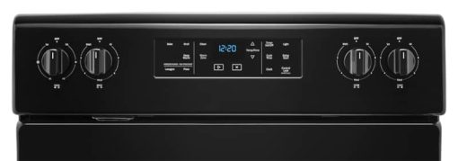 Whirlpool 5.3 Cu. Ft. Black Electric Range With Frozen Bake Technology - Image 7