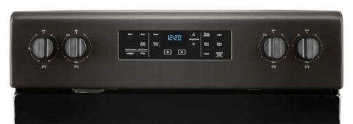 Whirlpool 5.3 Cu. Ft. Fingerprint Resistant Black Stainless Electric Range With Frozen Bake Technology - Image 7