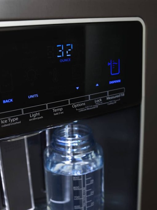 Whirlpool ADA 36" Fingerprint Resistant Black Stainless Steel Counter Depth Side-By-Side Refrigerator - Image 6