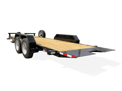Doolittle 20' EZ Loader GT Flatbed Trailer Split-Deck Hydraulic Tilt-Bed - Image 3