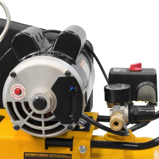 20-Gallon Portable 155-PSI Electric Horizontal Air Compressor - Image 2
