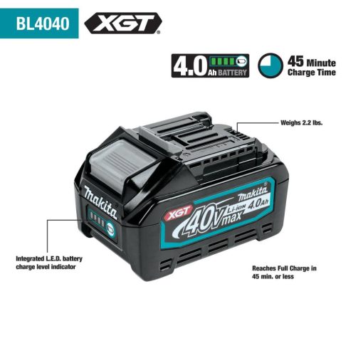 Makita 40V max XGT 2.1 Gallon HEPA Filter Dry Dust Extractor Kit AWS - Image 4