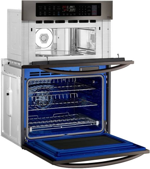 LG 30" Black Stainless Steel Smart Microwave Combination Oven - Image 7