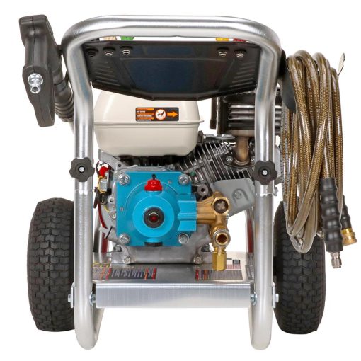 Aluminum 3400 PSI at 2.5 GPM HONDA GX200 with CAT Triplex Plunger Pump Cold Water Professional Gas Pressure Washer - Image 8