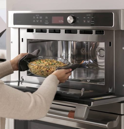 Cafe 30" Stainless Steel Combination Double Wall Oven With Convection & Advantium Technology - Image 8
