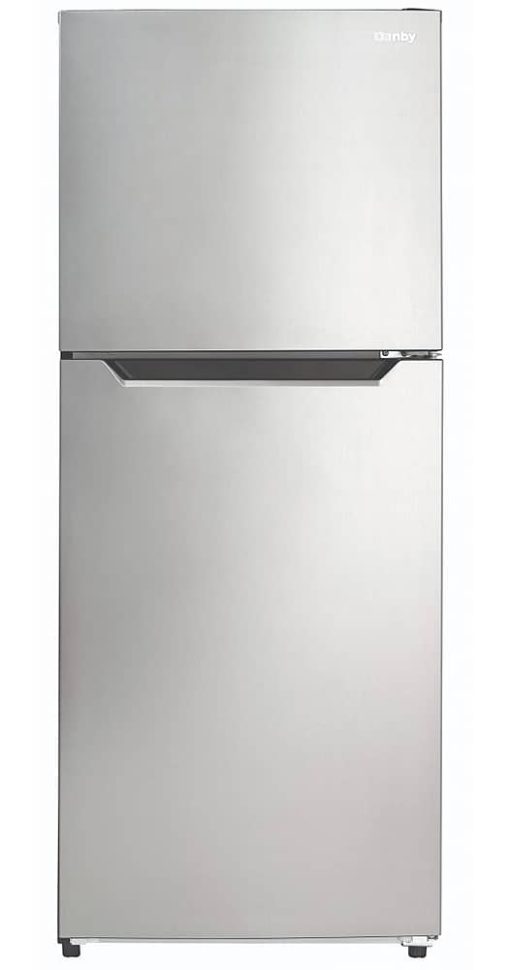 Danby 10.1 Cu. Ft. Stainless Steel Apartment Size Refrigerator