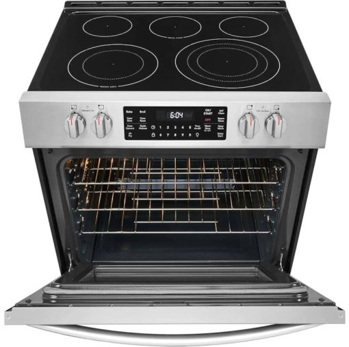 Frigidaire Gallery ADA 30" Smudge-Proof Stainless Steel Front Control Electric Range With Air Fry - Image 8