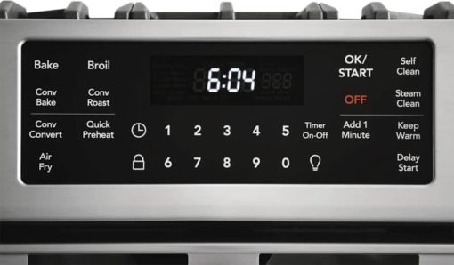 Frigidaire Gallery ADA 30" Smudge-Proof Stainless Steel Front Control Gas Range With Air Fry - Image 8