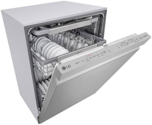 LG 24" PrintProof Stainless Steel Top Control Smart Wi-Fi Enabled Dishwasher With QuadWash And TrueSteam - Image 8