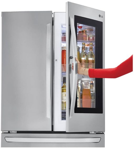 LG 23 Cu. Ft. PrintProof Stainless Steel InstaView Door-In-Door Counter-Depth Refrigerator - Image 9