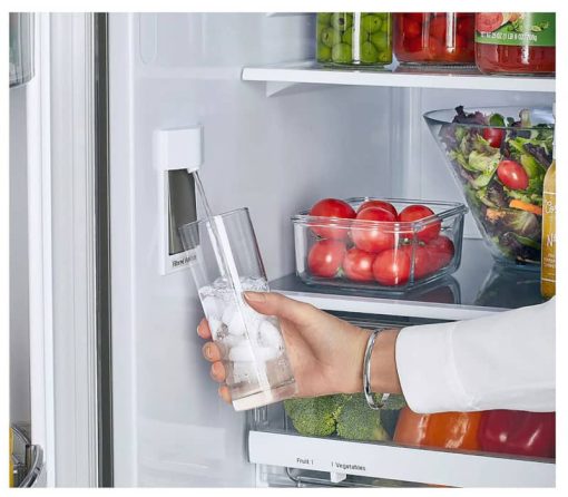 LG 23 Cu. Ft. Stainless Steel 4Door French Door Counter-Depth Refrigerator - - Image 8
