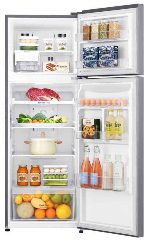 LG 11 Cu. Ft. Stainless Steel Top Freezer Refrigerator - Image 3