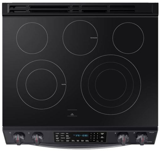 Samsung ADA 6.3 Cu. Ft. Fingerprint Resistant Black Stainless Steel Convection Slide-In Electric Range With Air Fry - Image 8