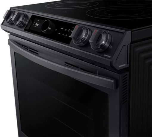 Samsung ADA 6.3 Cu. Ft. Fingerprint Resistant Black Stainless Steel Slide-In Electric Range - Image 8