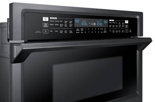 Samsung 30" Fingerprint Resistant Black Stainless Steel Built-In Combination Microwave Wall Oven - Image 8