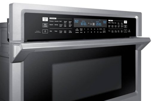 Samsung 30" Stainless Steel Built-In Combination Microwave Wall Oven - Image 8