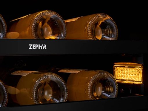 Zephyr 24" Custom Frame Dual Zone Wine Cooler - Image 8