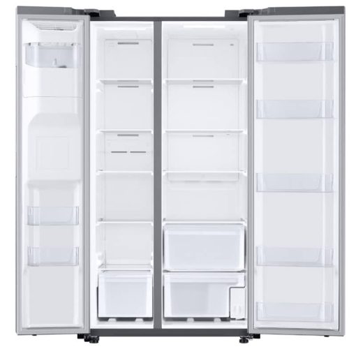 Samsung ADA 27.4 Cu. Ft. Large Capacity Fingerprint Resistant Stainless Steel Side-By-Side Refrigerator - Image 3