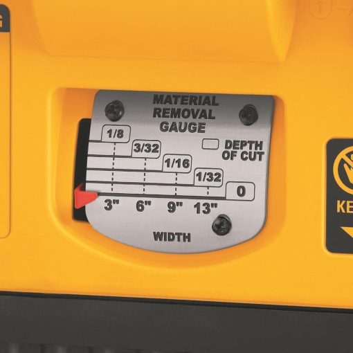 DEWALT Thickness Planer 13" 2 Speed 3 Knife with Mobile Stand - Image 5