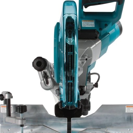 10" Dual-Bevel Sliding Compound Miter Saw with Laser and Stand - Image 9