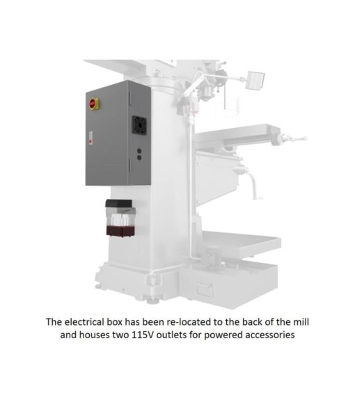 JTM-1050EVS2/230 Vertical Milling Machine - Image 5