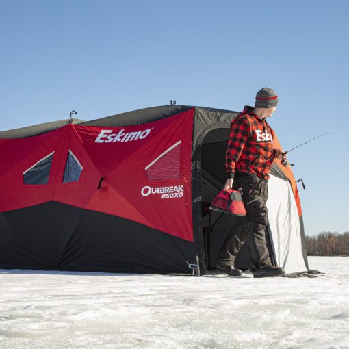Eskimo OutBreak 850 XD Ice Fishing House Portable Pop Up - Image 3