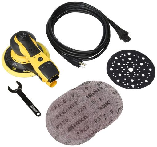 DEROS 625x CV 150mm Vacuum Orbit Sander with Case