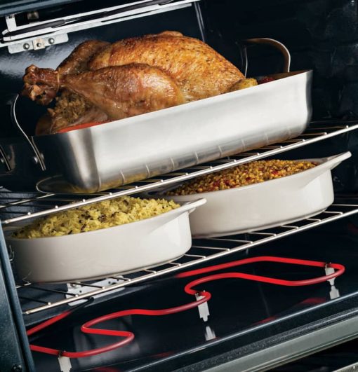 GE 30" Black Free-Standing Electric Range - Image 8