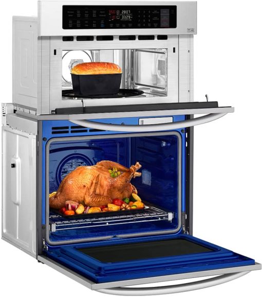 LG 30" Stainless Steel Smart Microwave Combination Oven - Image 8