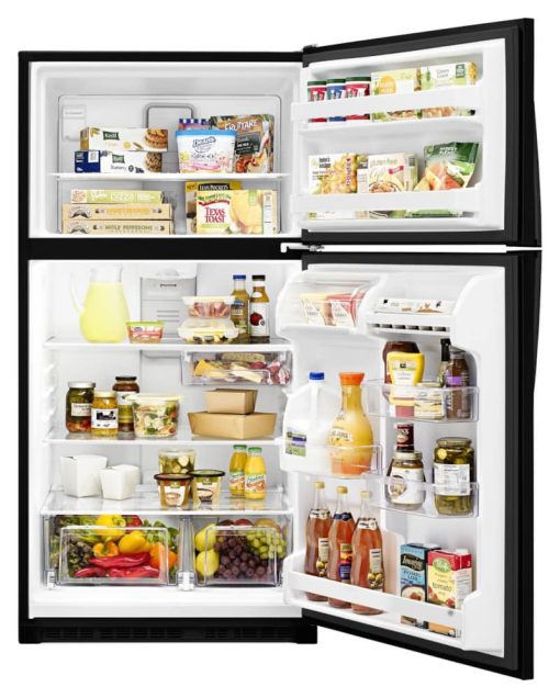 Whirlpool ADA 33" Black Top-Freezer Refrigerator - Image 2