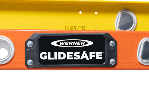 Werner Glidesafe Extension Ladder Fiberglass Tri Rung Type IA 36' - Image 4