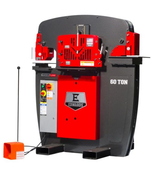 60 Ton Ironworker 3 Phase, 230v with PowerLink System Installed - Image 3