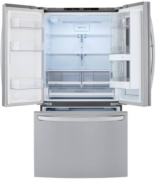 LG 27 Cu. Ft. PrintProof Stainless Steel InstaView Door-In-Door Refrigerator - Image 3