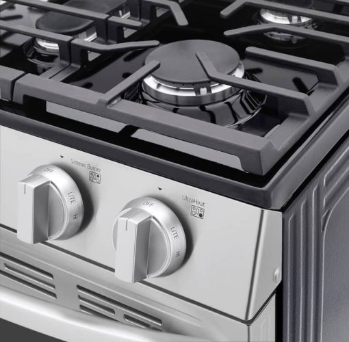 LG 5.8 Cu. Ft. Stainless Steel Smart Wi-Fi Enabled Fan Convection Gas Range With Air Fry & EasyClean - Image 9