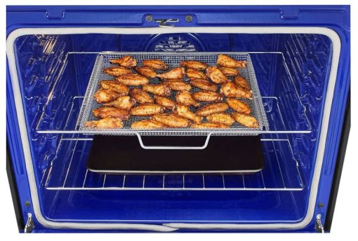 LG 5.8 Cu. Ft. PrintProof Stainless Steel Smart Wi-Fi Enabled True Convection InstaView Gas Range With AirFry - Image 10