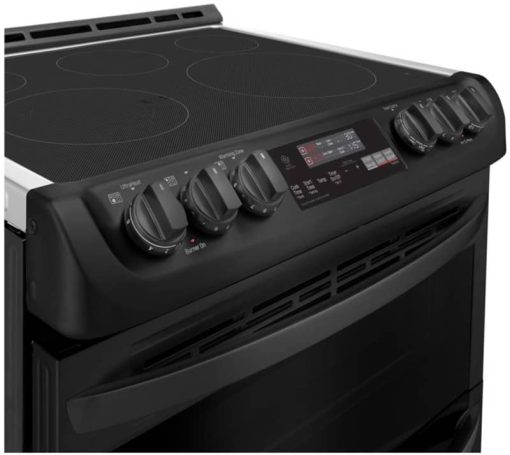 LG 7.3 Cu. Ft. Black Slide-In Double Electric Convection Range With ProBake Convection - Image 9