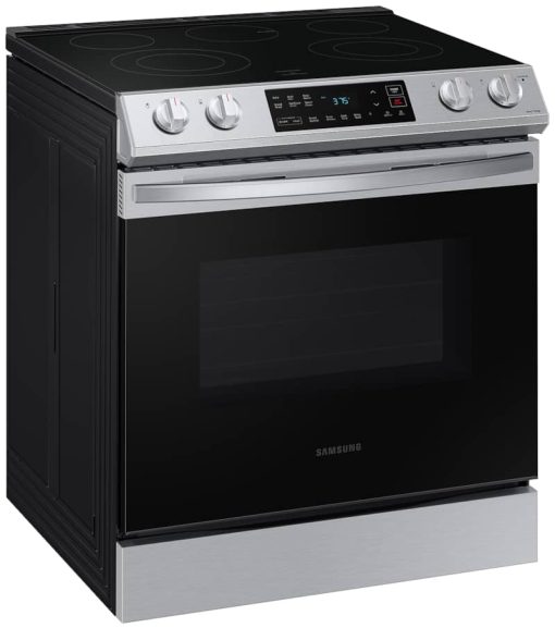 Samsung ADA 6.3 Cu. Ft. Fingerprint Resistant Stainless Steel Front Control Slide-In Electric Range - Image 9