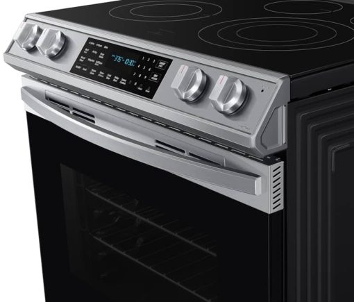 Samsung ADA 6.3 Cu. Ft. Fingerprint Resistant Stainless Steel Front Control Slide-In Electric Range With Air Fry - Image 9