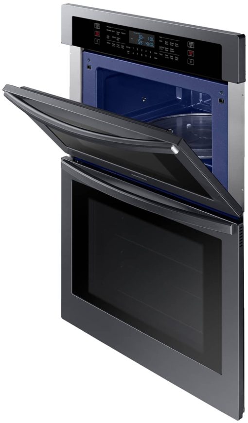 Samsung 30" Fingerprint Resistant Black Stainless Steel Microwave Combination Wall Oven - Image 9